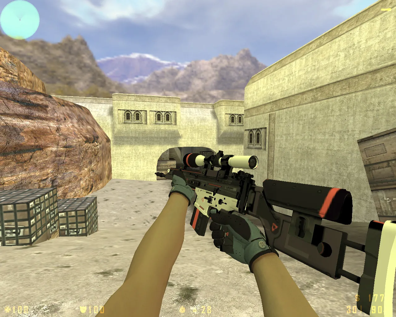 CS 1.6 Revolt: скины и графика, 11 правок, 27 моделей, темное меню, звуки и конфиг — скриншот 12