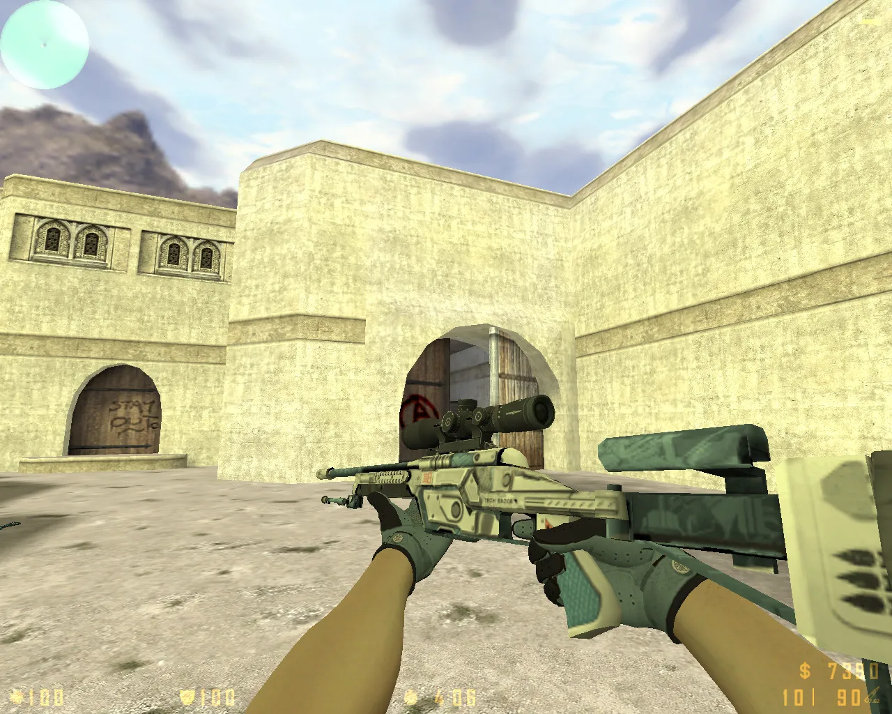 CS 1.6 Revolt: скины и графика, 11 правок, 27 моделей, темное меню, звуки и конфиг — скриншот 13