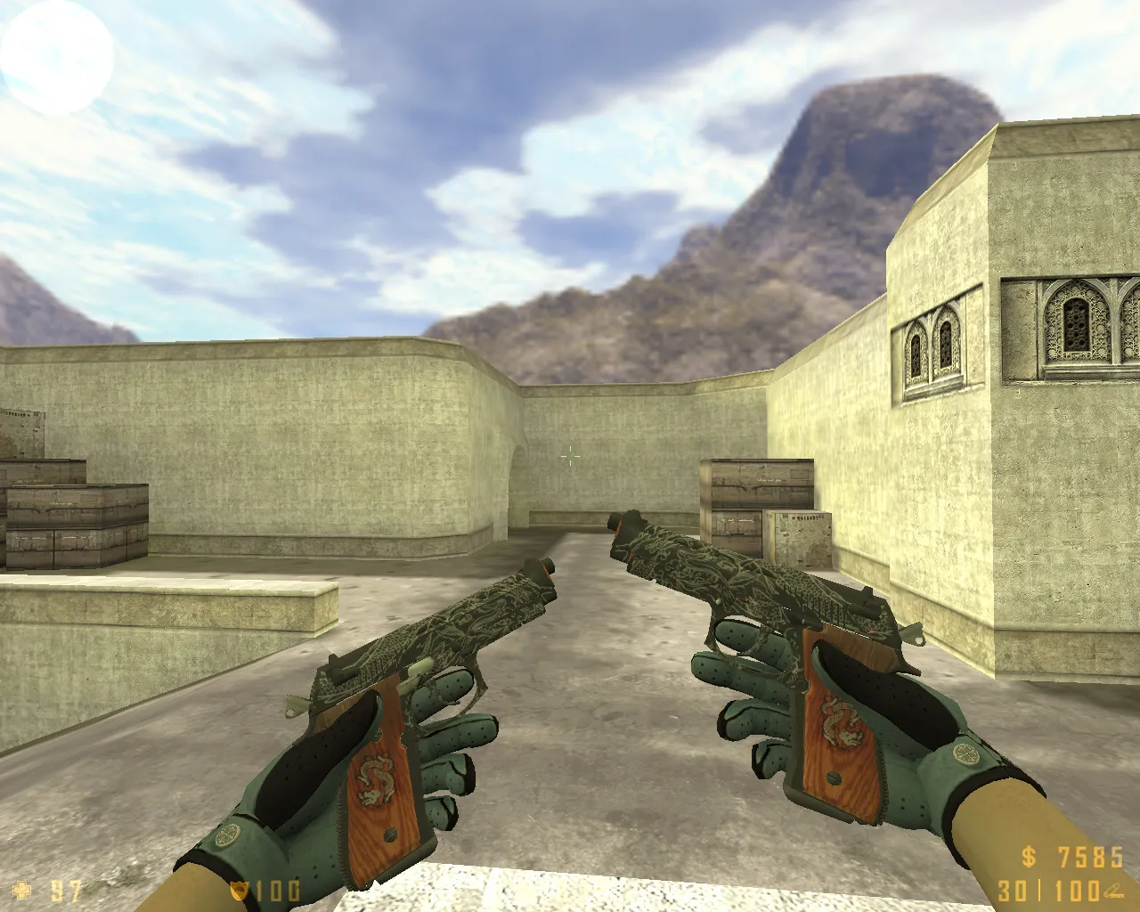 CS 1.6 Revolt: скины и графика, 11 правок, 27 моделей, темное меню, звуки и конфиг — скриншот 25