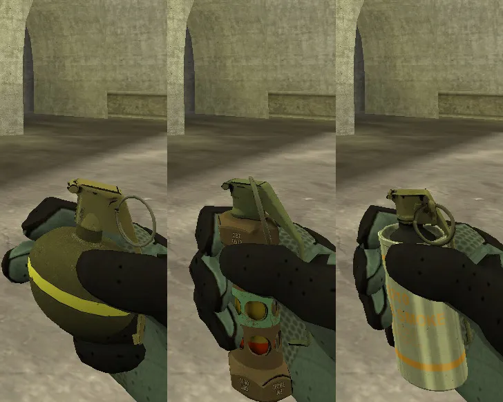 CS 1.6 Revolt: скины и графика, 11 правок, 27 моделей, темное меню, звуки и конфиг — скриншот 27