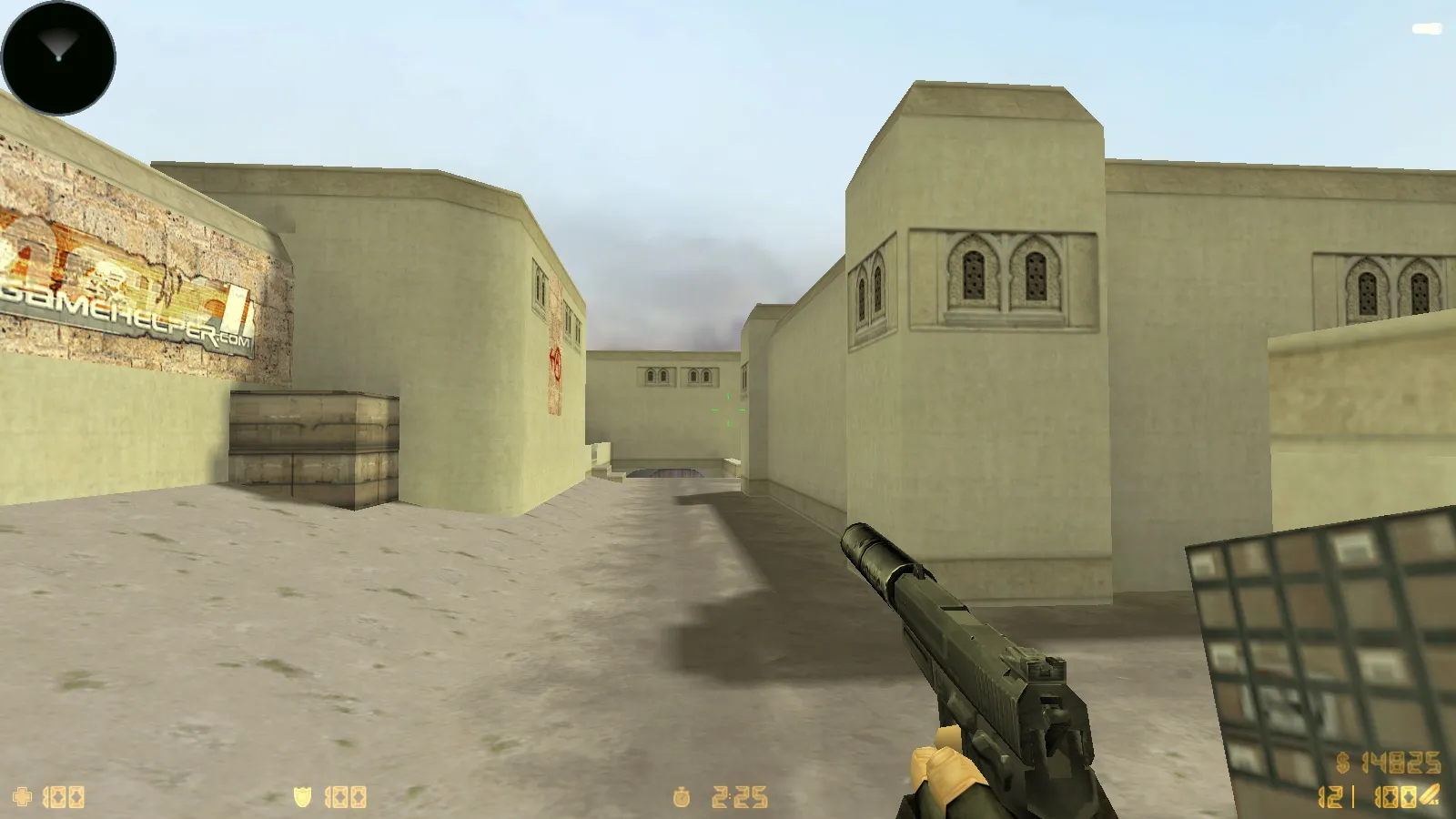 CS 1.6 Rezan — сборка с 10 аддонами: HD оружие, темная тема меню, звуки, музыка, текстуры, небо и оптимизированный config.cfg — скриншот 8