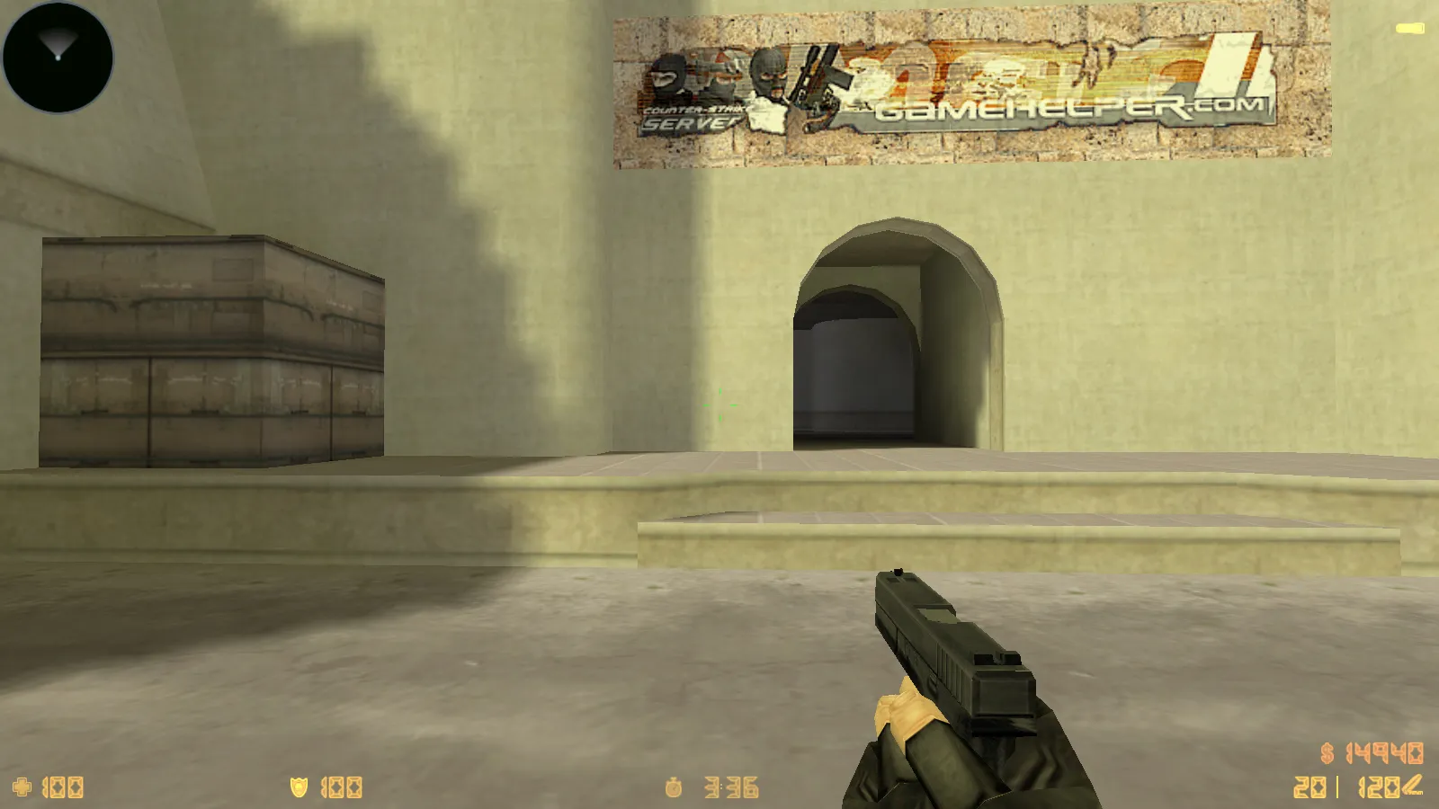 CS 1.6 Rezan — сборка с 10 аддонами: HD оружие, темная тема меню, звуки, музыка, текстуры, небо и оптимизированный config.cfg — скриншот 9