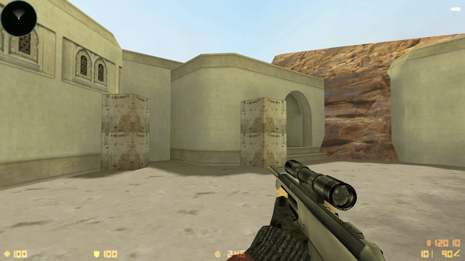 CS 1.6 Rezan — сборка с 10 аддонами: HD оружие, темная тема меню, звуки, музыка, текстуры, небо и оптимизированный config.cfg — скриншот 14