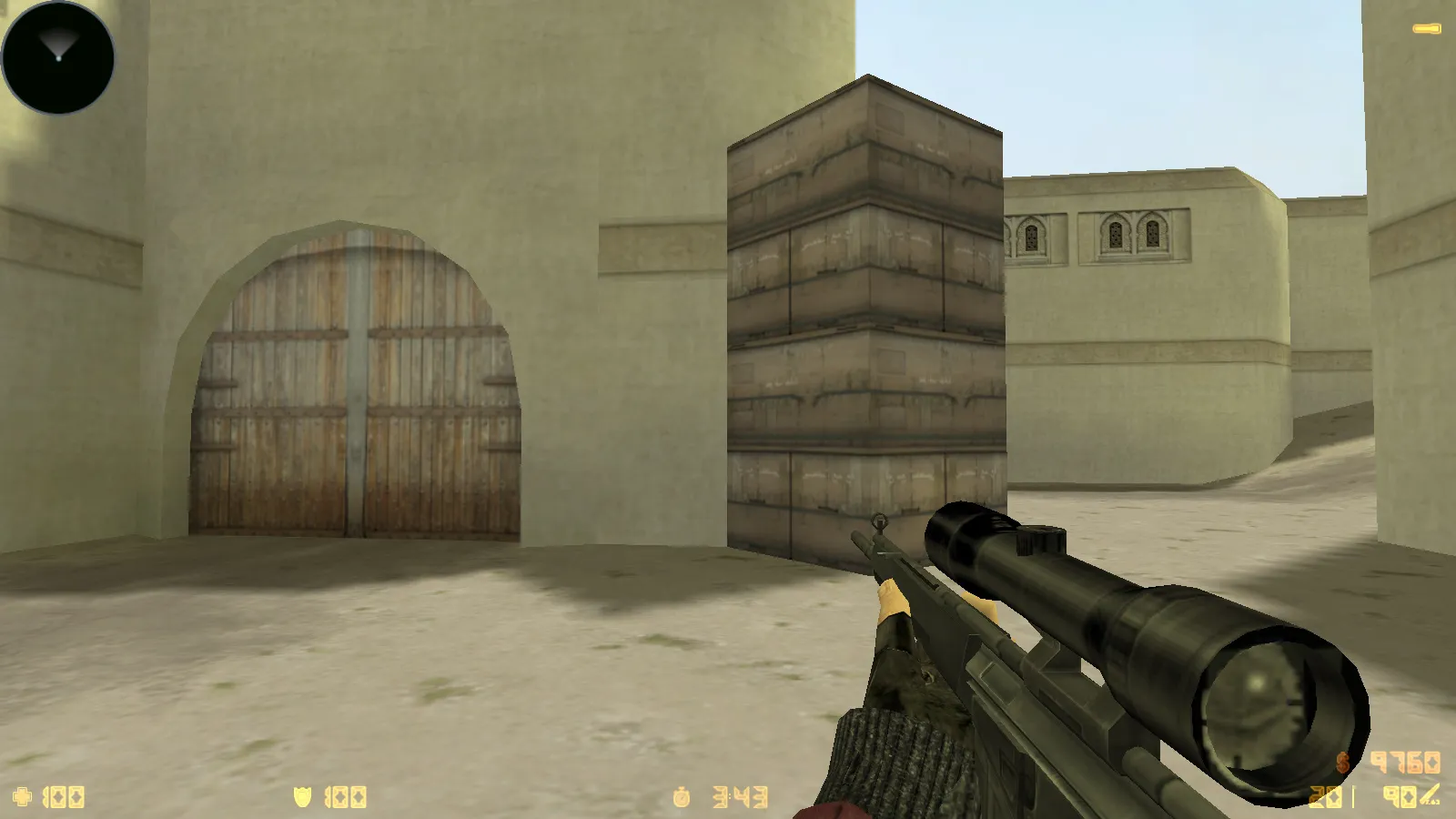 CS 1.6 Rezan — сборка с 10 аддонами: HD оружие, темная тема меню, звуки, музыка, текстуры, небо и оптимизированный config.cfg — скриншот 16