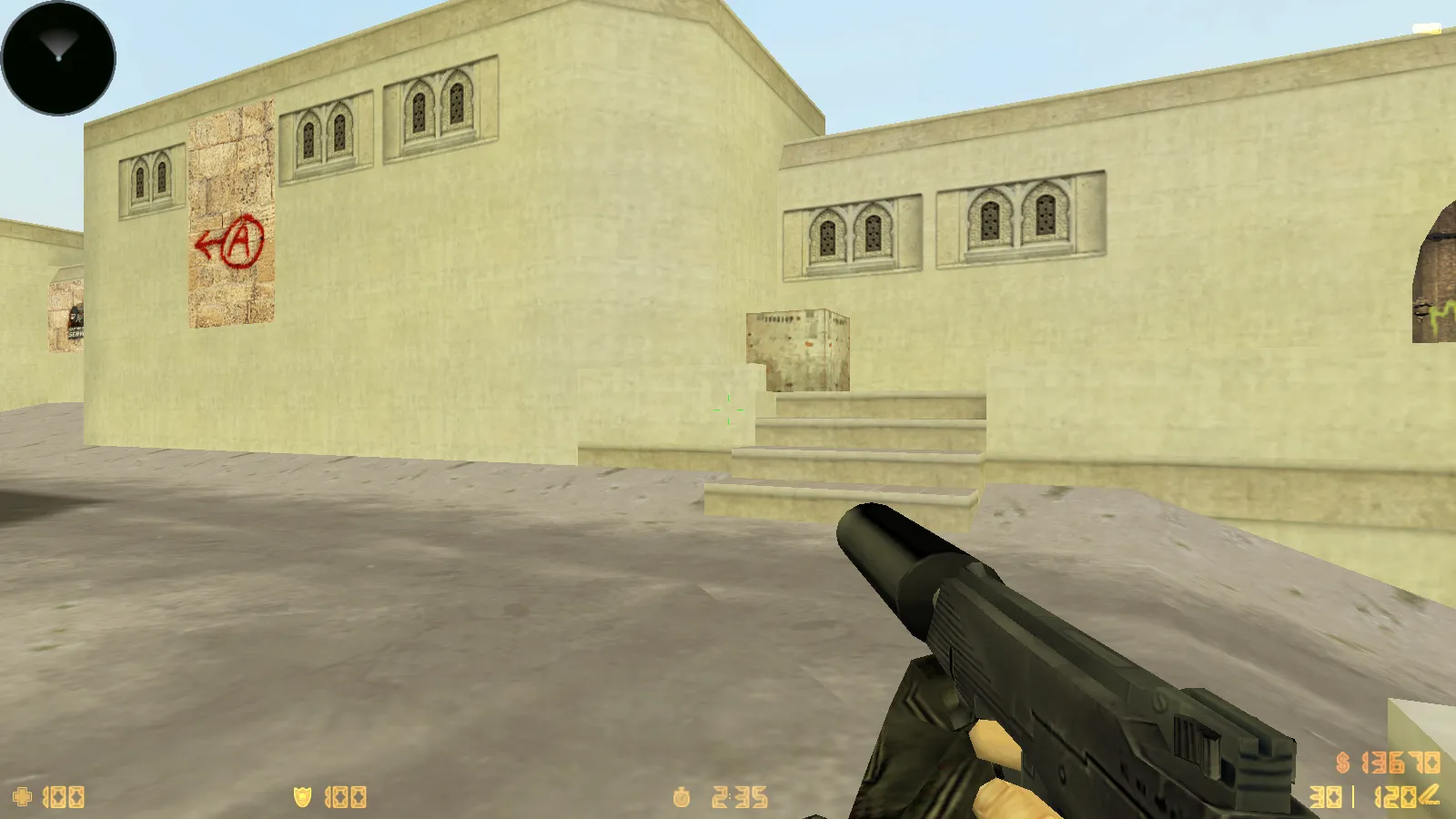 CS 1.6 Rezan — сборка с 10 аддонами: HD оружие, темная тема меню, звуки, музыка, текстуры, небо и оптимизированный config.cfg — скриншот 23