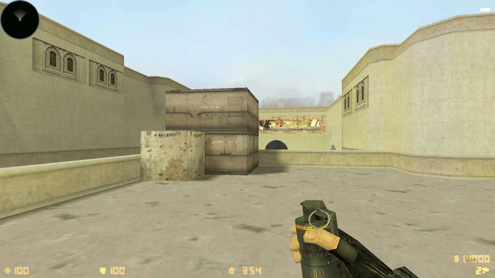 CS 1.6 Rezan — сборка с 10 аддонами: HD оружие, темная тема меню, звуки, музыка, текстуры, небо и оптимизированный config.cfg — скриншот 30