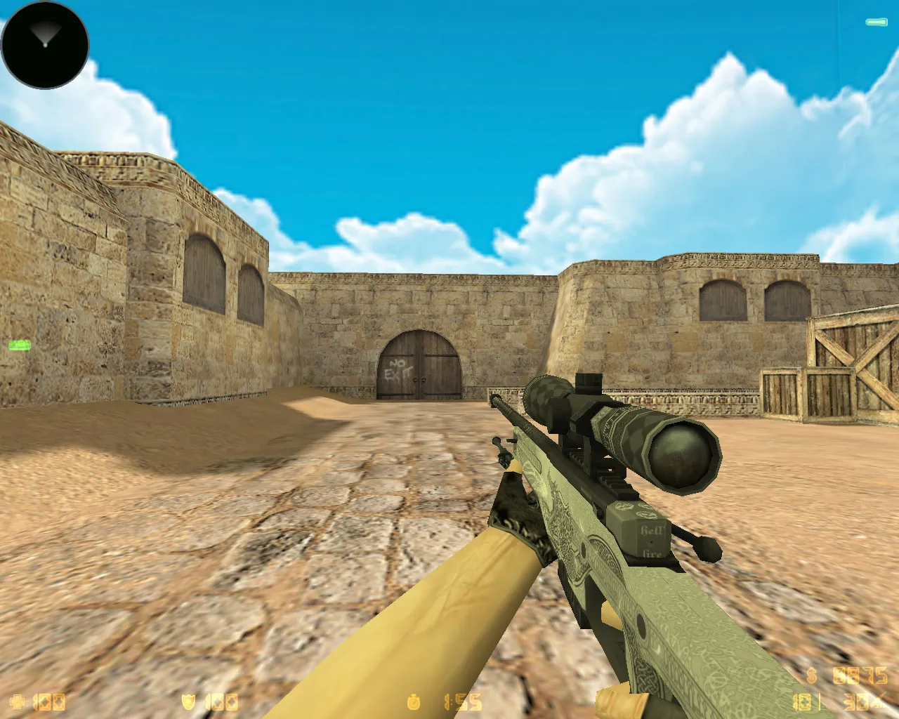CS 1.6 «Хищные воды» (Riptide): скины из кейса, звуки, меню и графика под летний стиль — скриншот 7