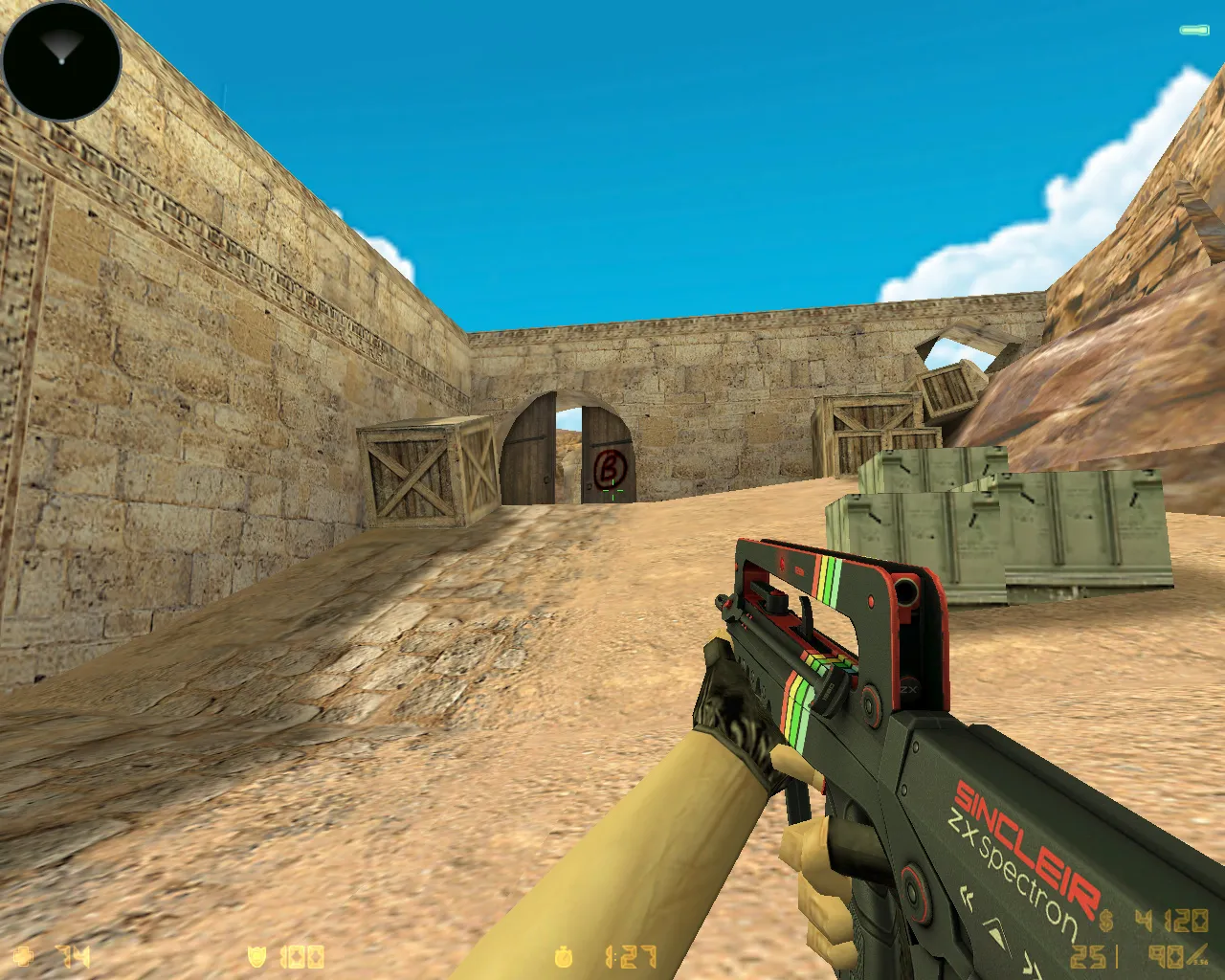 CS 1.6 «Хищные воды» (Riptide): скины из кейса, звуки, меню и графика под летний стиль — скриншот 9