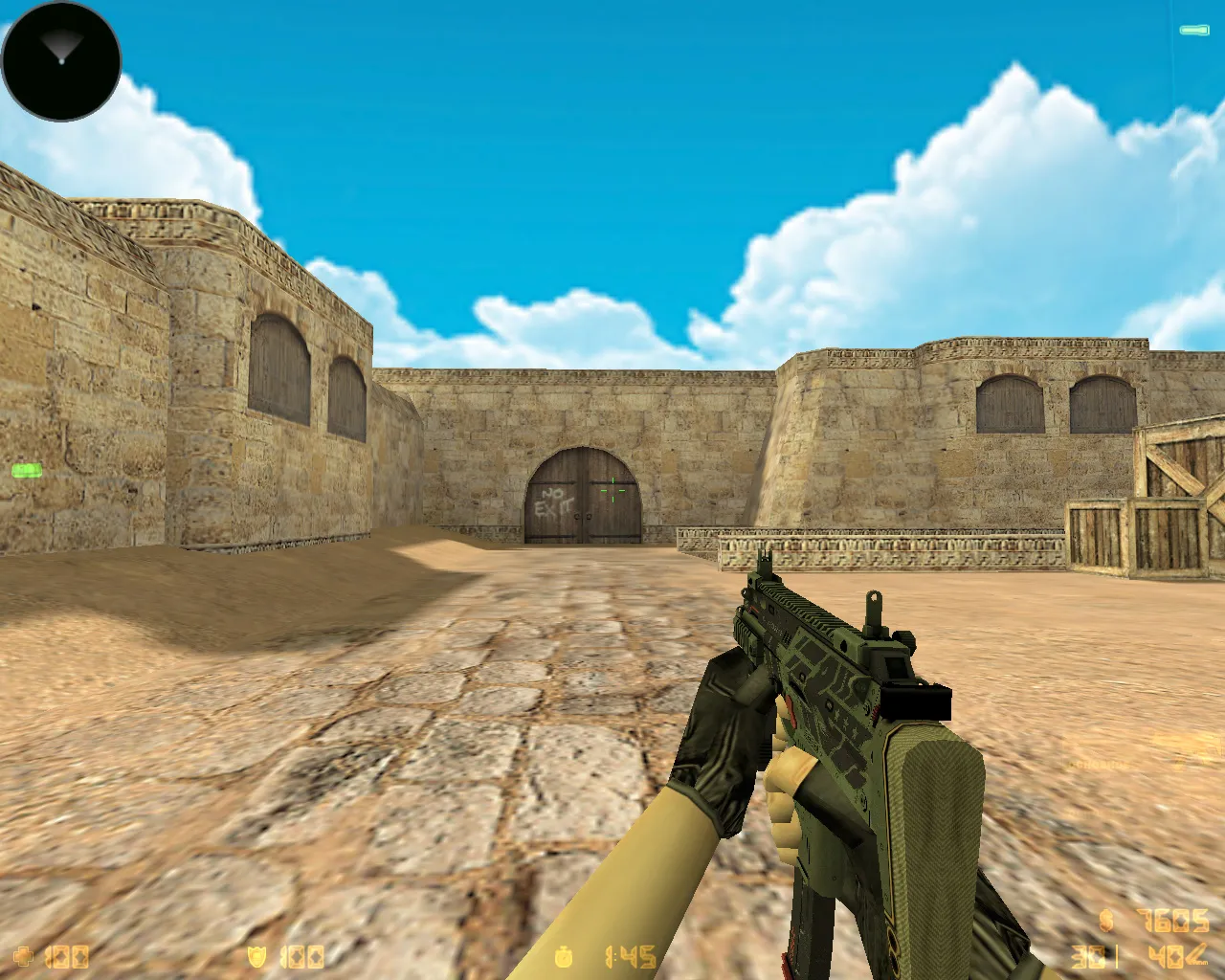 CS 1.6 «Хищные воды» (Riptide): скины из кейса, звуки, меню и графика под летний стиль — скриншот 15