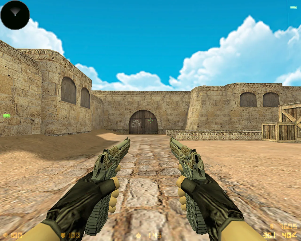 CS 1.6 «Хищные воды» (Riptide): скины из кейса, звуки, меню и графика под летний стиль — скриншот 16