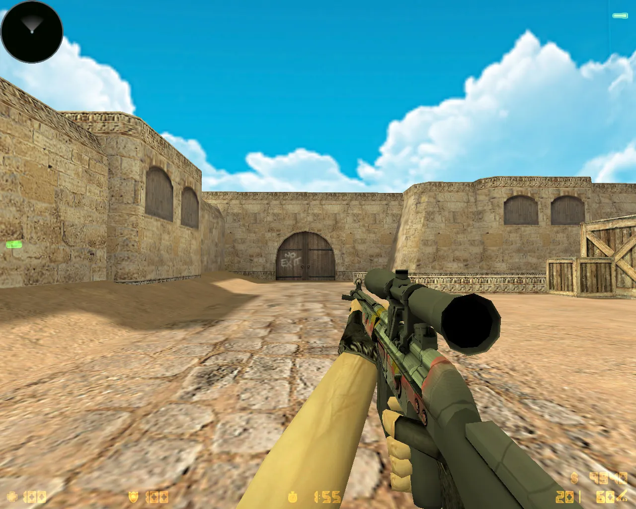 CS 1.6 «Хищные воды» (Riptide): скины из кейса, звуки, меню и графика под летний стиль — скриншот 18