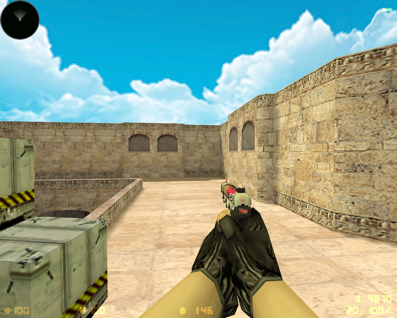 CS 1.6 «Хищные воды» (Riptide): скины из кейса, звуки, меню и графика под летний стиль — скриншот 19