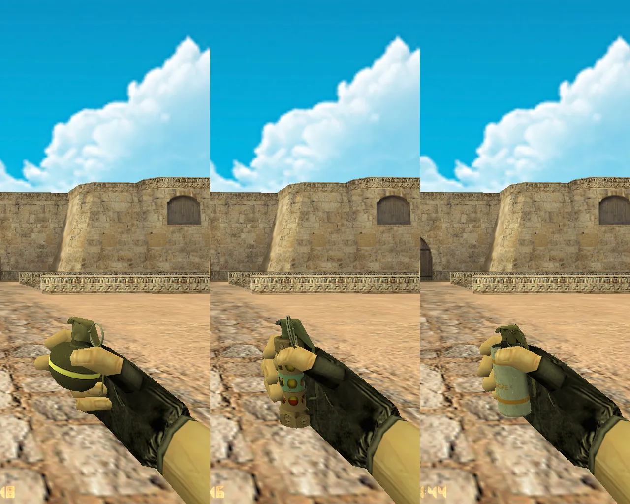 CS 1.6 «Хищные воды» (Riptide): скины из кейса, звуки, меню и графика под летний стиль — скриншот 21