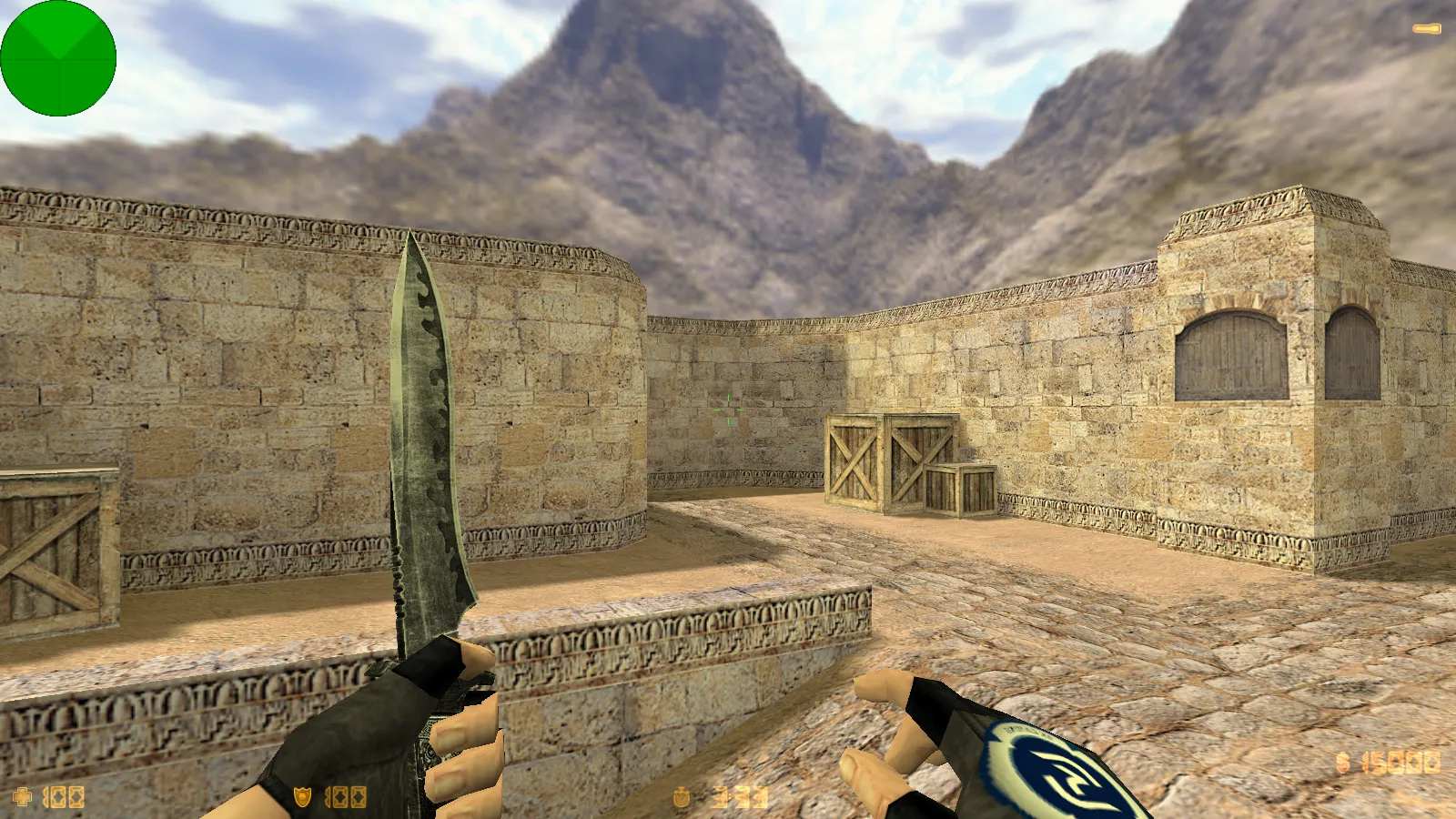 Скачать CS 1.6 SK Gaming: скины оружия, красно-синие модели, темное меню, оптимизированный config.cfg и чистая установка - Скриншот