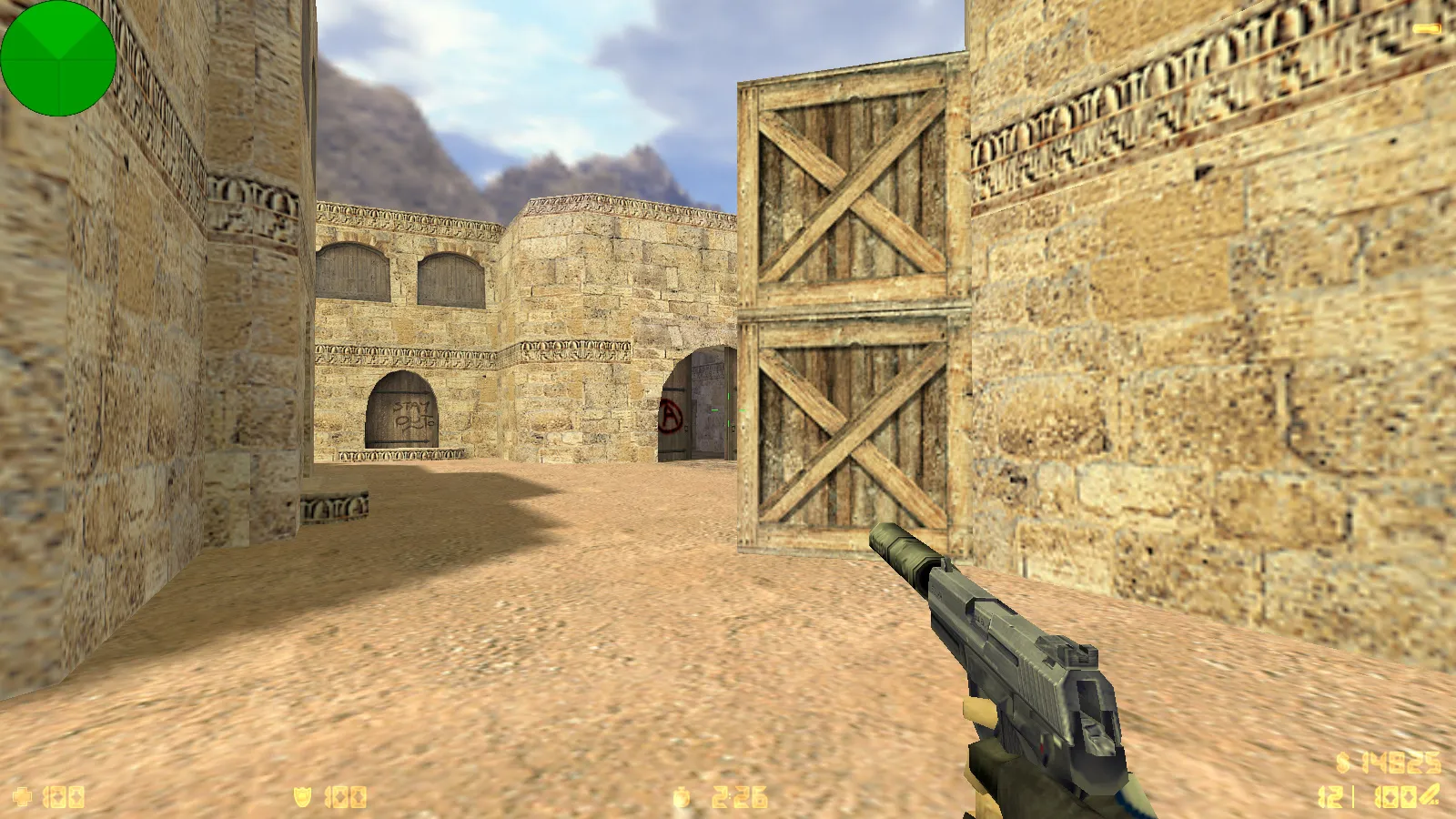 CS 1.6 SK Gaming: скины оружия, красно-синие модели, темное меню, оптимизированный config.cfg и чистая установка — скриншот 8