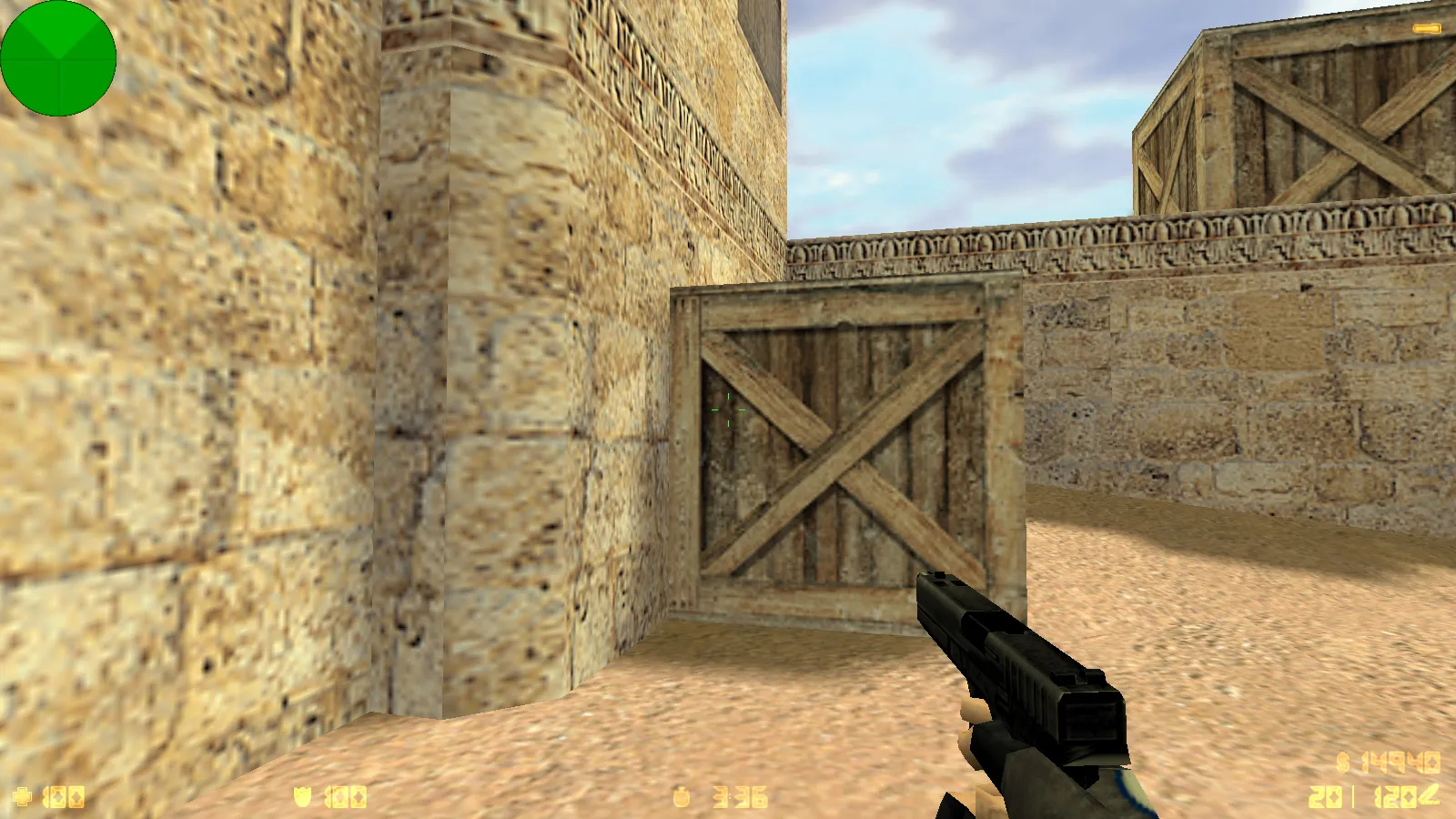 CS 1.6 SK Gaming: скины оружия, красно-синие модели, темное меню, оптимизированный config.cfg и чистая установка — скриншот 9