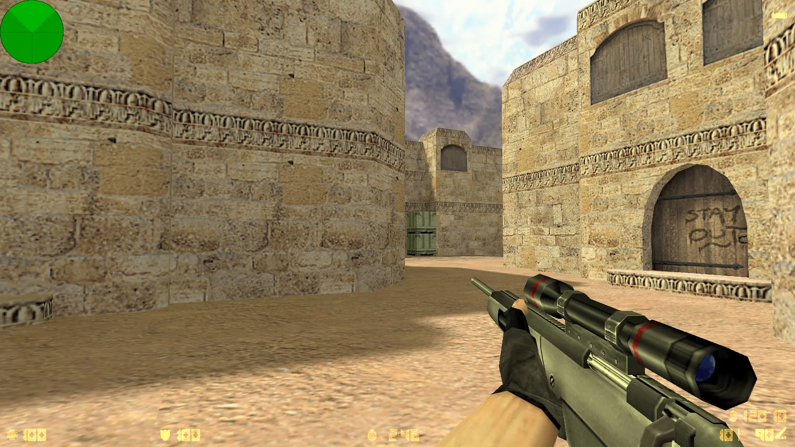 CS 1.6 SK Gaming: скины оружия, красно-синие модели, темное меню, оптимизированный config.cfg и чистая установка — скриншот 14