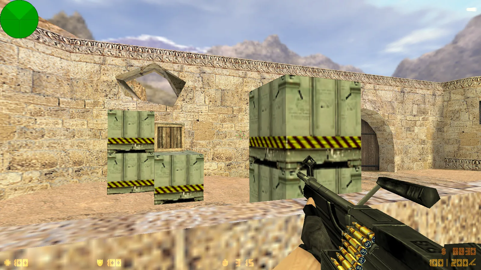 CS 1.6 SK Gaming: скины оружия, красно-синие модели, темное меню, оптимизированный config.cfg и чистая установка — скриншот 17
