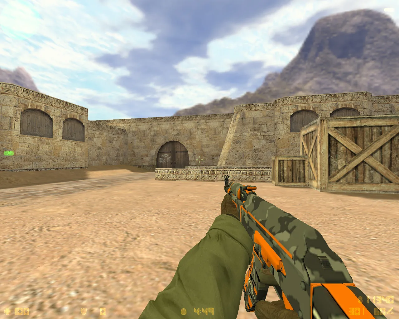 CS 1.6 от Сантехника: блогерская сборка CAHTEX NIK PLAY, черное меню, 9 скинов, оригинальный config.cfg и музыка в меню — скриншот 6