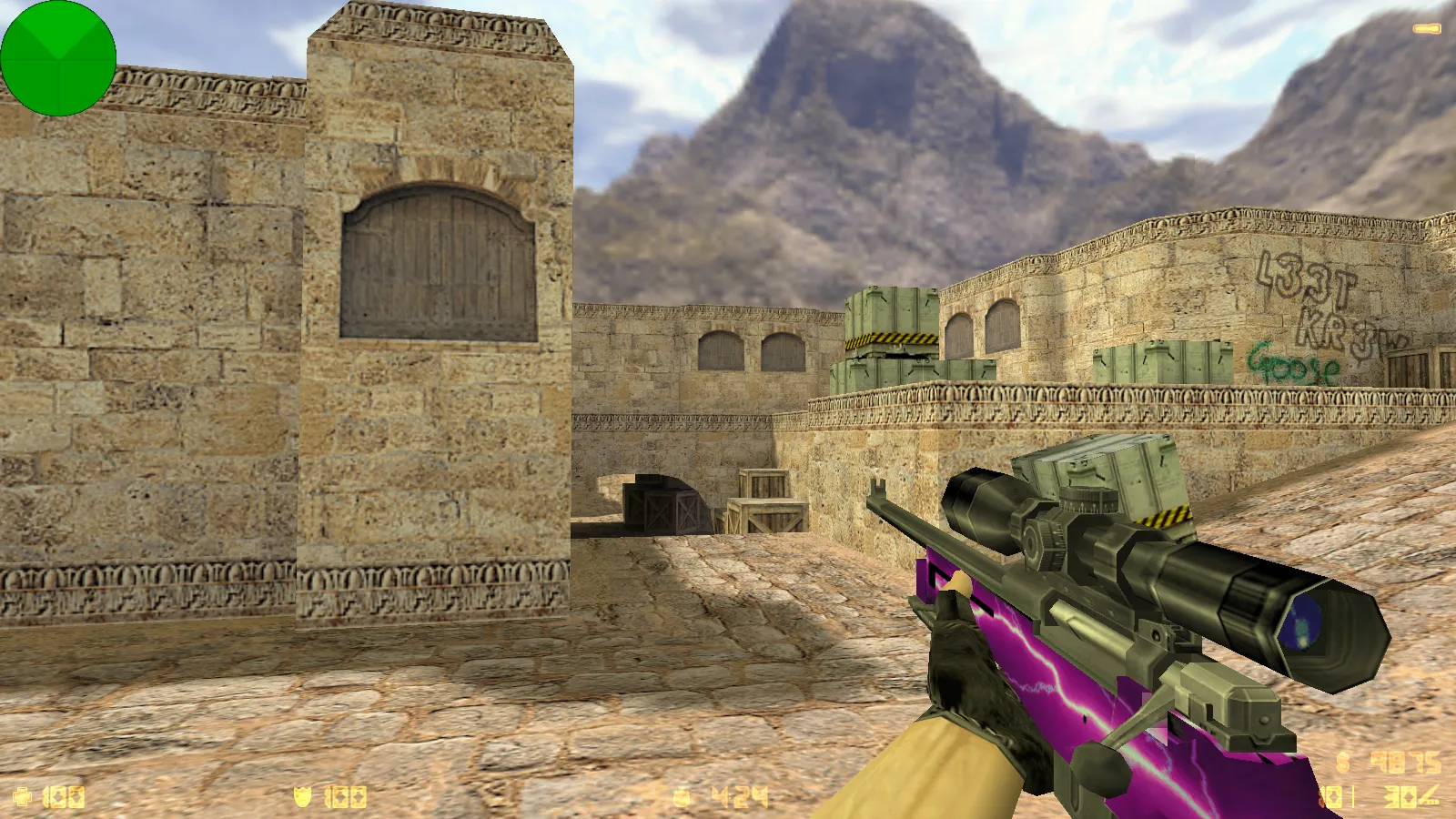 CS 1.6 от Санятиза: блогерская сборка с любимыми скинами, красно/синими моделями, P250 и оптимизированным конфигом — скриншот 6