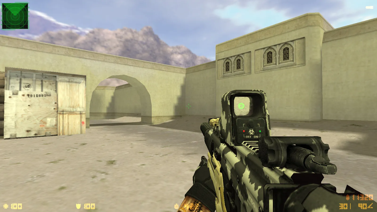CS 1.6 Shock: сборка с 29 HD-моделями оружия, малиновым меню, звуками и оптимизированным конфигом — скриншот 12