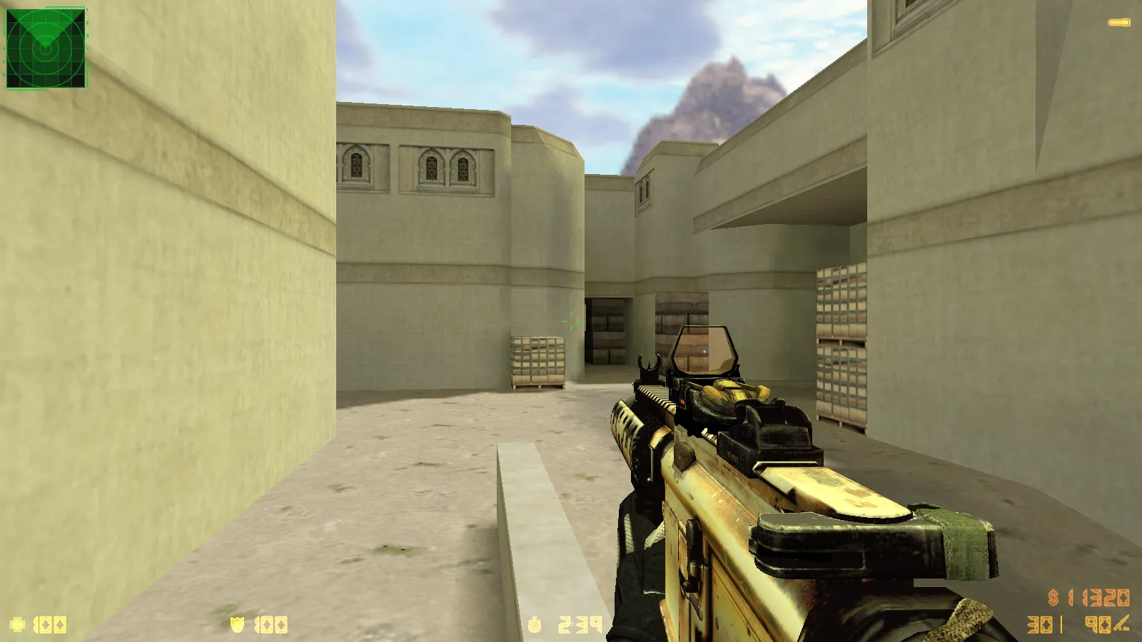 CS 1.6 Shock: сборка с 29 HD-моделями оружия, малиновым меню, звуками и оптимизированным конфигом — скриншот 13