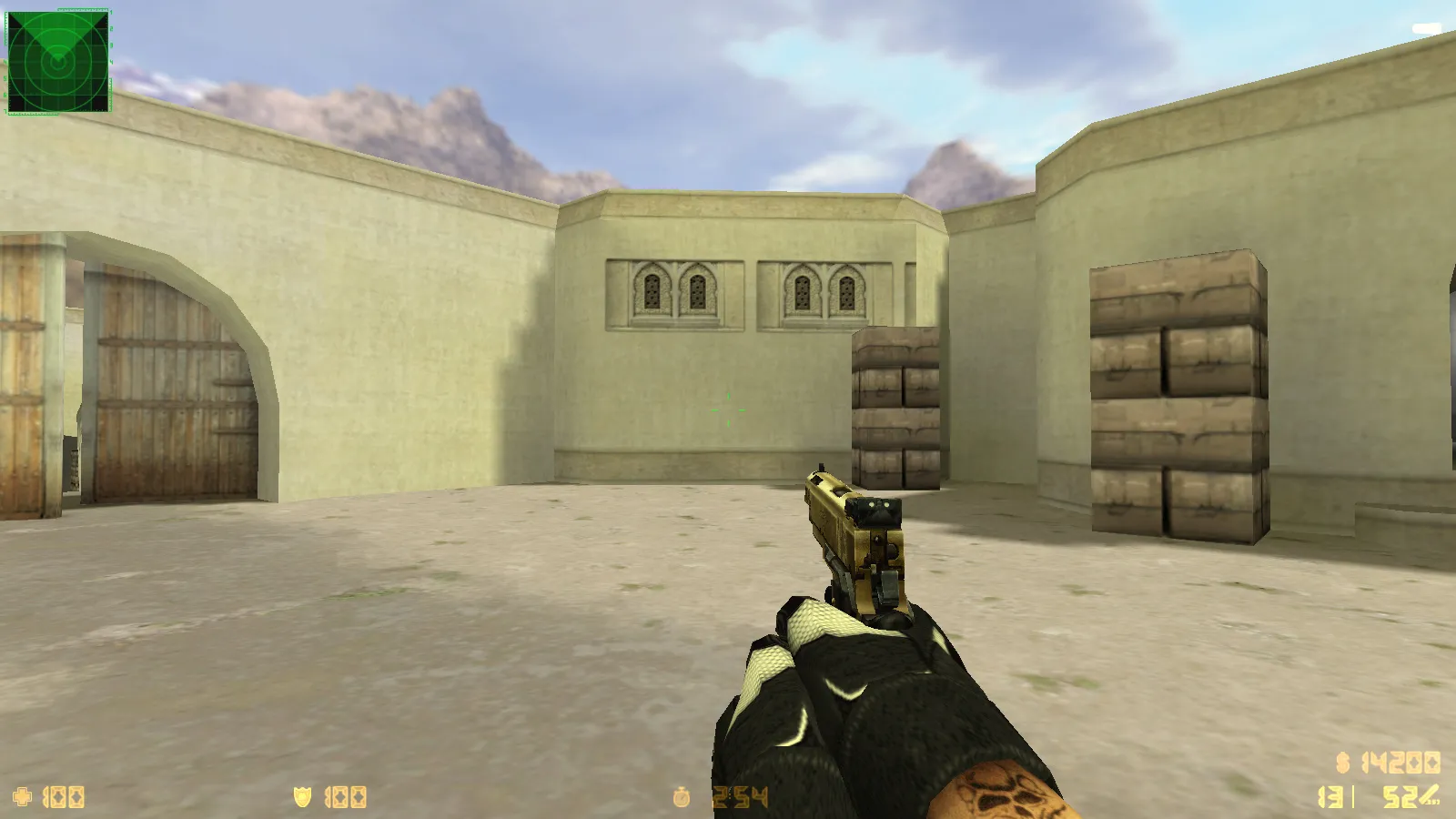 CS 1.6 Shock: сборка с 29 HD-моделями оружия, малиновым меню, звуками и оптимизированным конфигом — скриншот 18