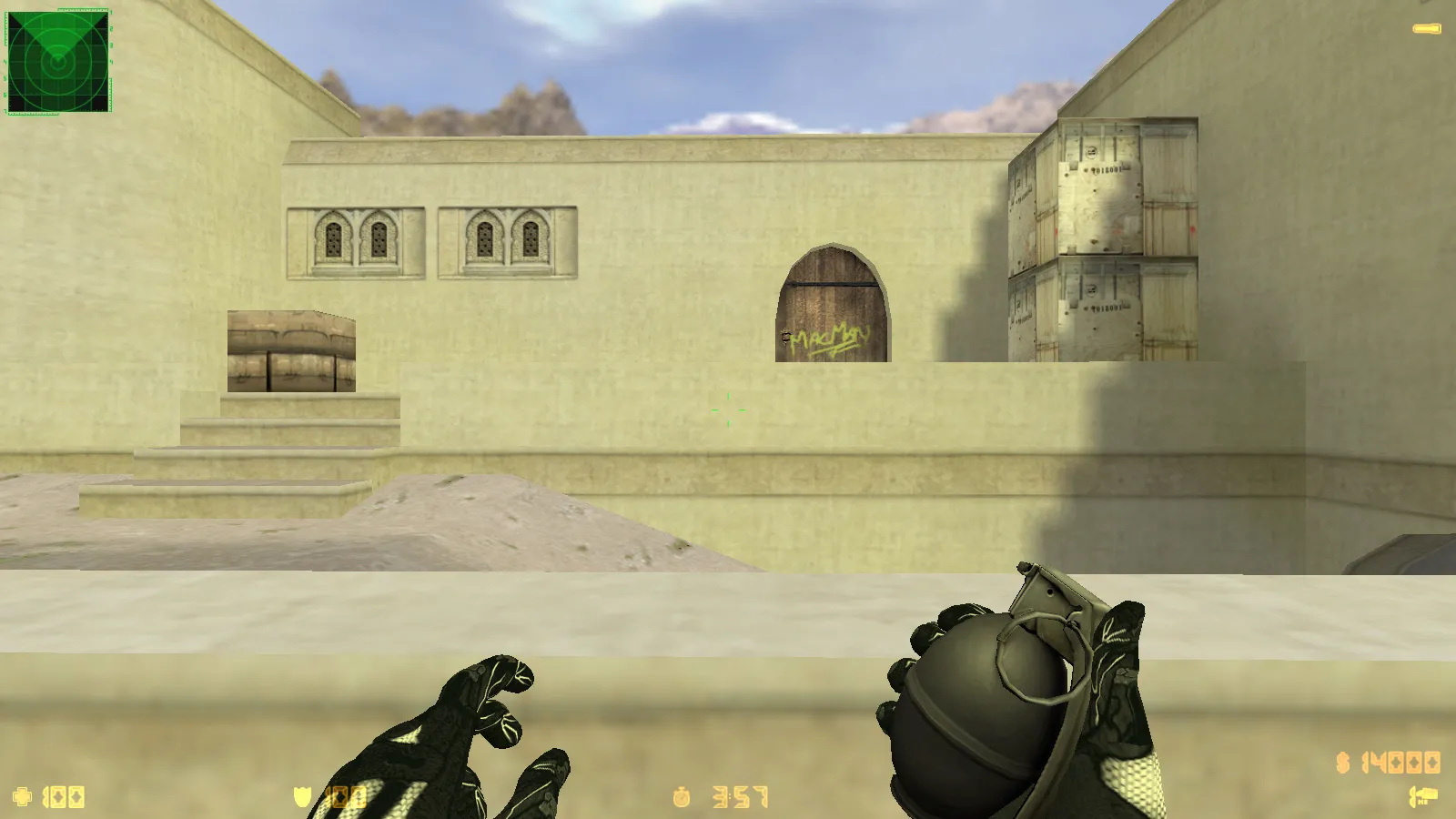 CS 1.6 Shock: сборка с 29 HD-моделями оружия, малиновым меню, звуками и оптимизированным конфигом — скриншот 29