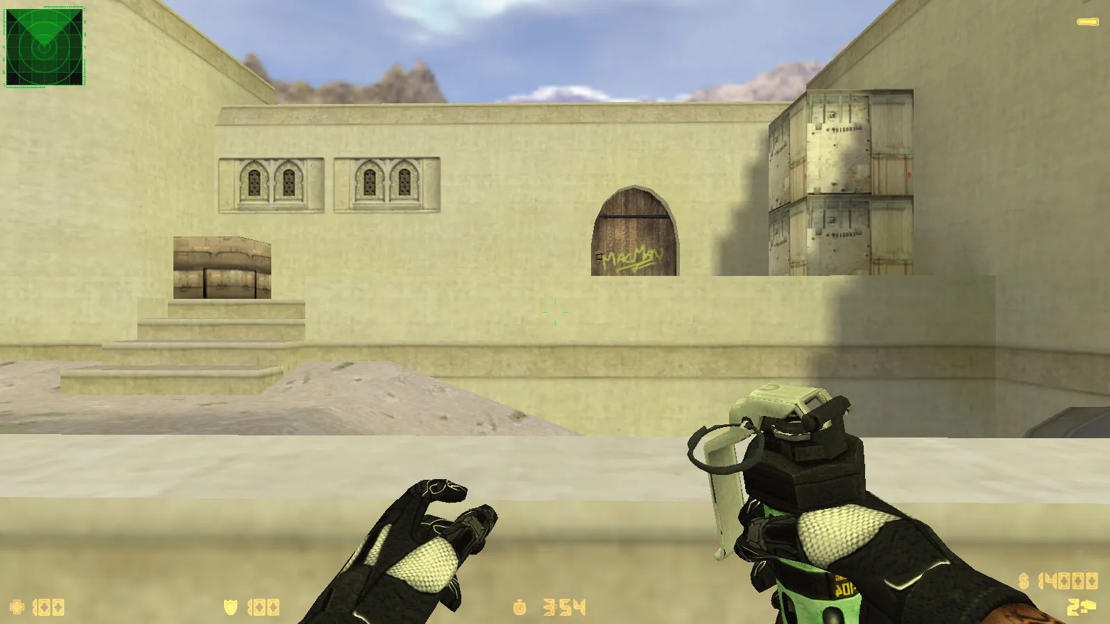CS 1.6 Shock: сборка с 29 HD-моделями оружия, малиновым меню, звуками и оптимизированным конфигом — скриншот 30