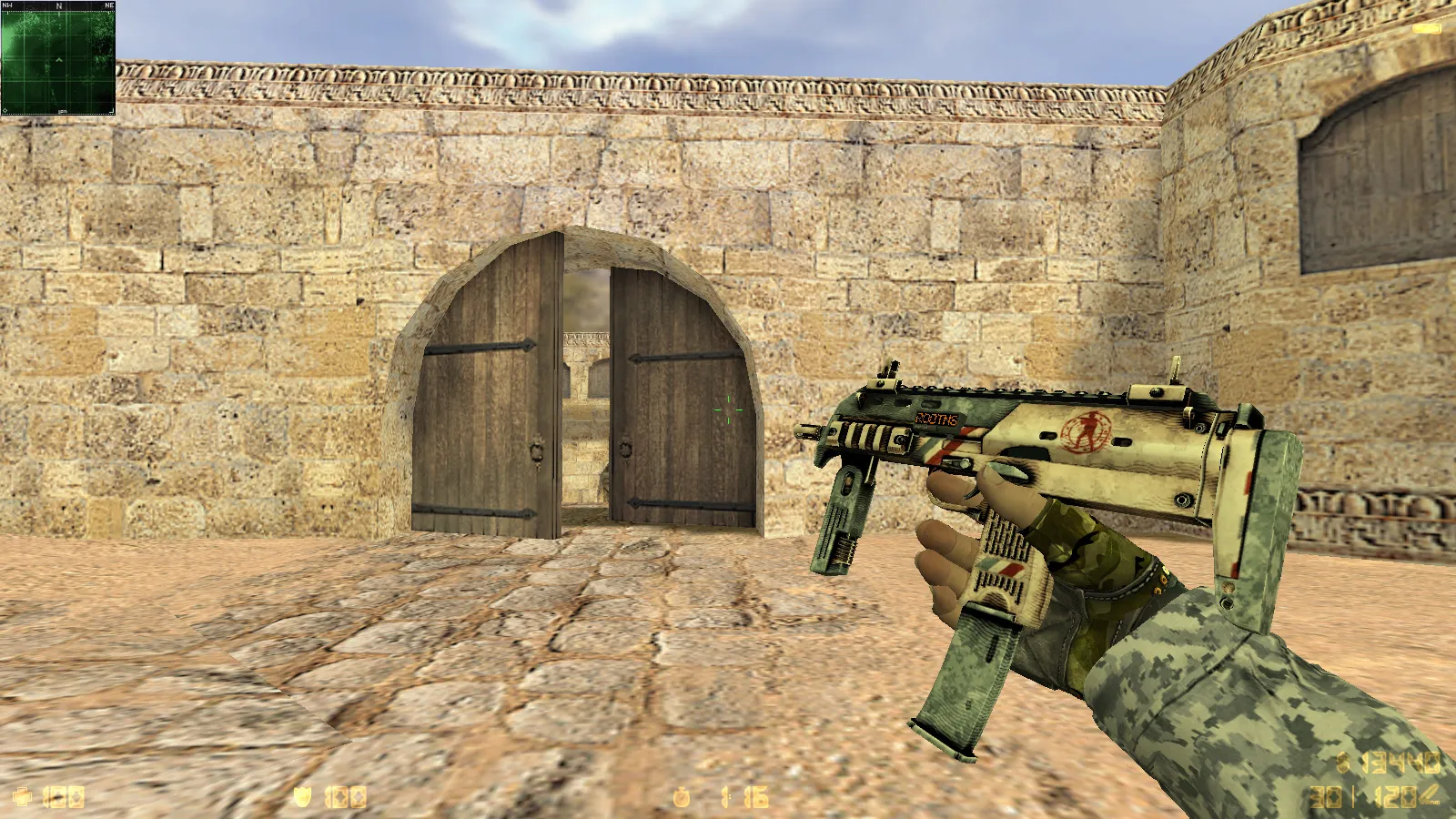 CS 1.6 Silence — сборка с скинами и графикой: модели оружия v_/p_/w_, звуки, темная тема меню и оптимизированный конфиг — скриншот 25