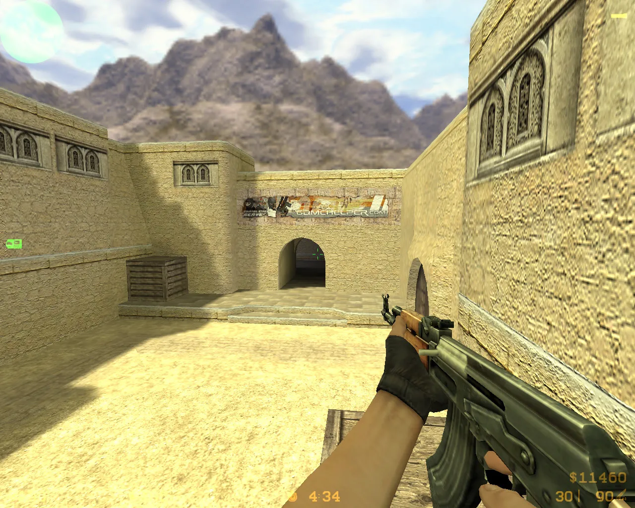 CS 1.6 Source Mod: сборка с паком моделей, HUD, звуками, меню и оптимизированным конфигом — скриншот 6