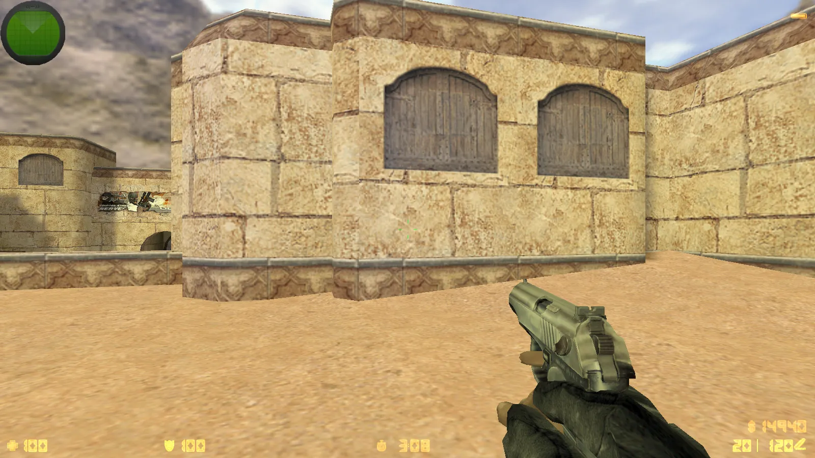 CS 1.6 Сталкер Тень Чернобыля: мод сборка с портированными моделями, черным меню, звуками и оптимизированным конфигом — скриншот 9