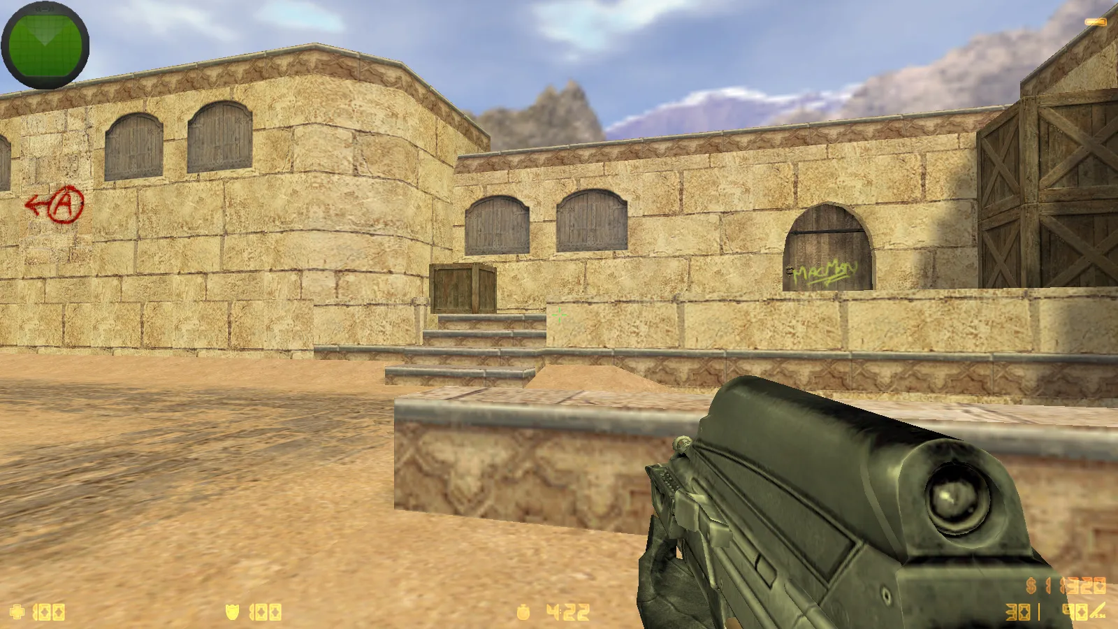 CS 1.6 Сталкер Тень Чернобыля: мод сборка с портированными моделями, черным меню, звуками и оптимизированным конфигом — скриншот 12
