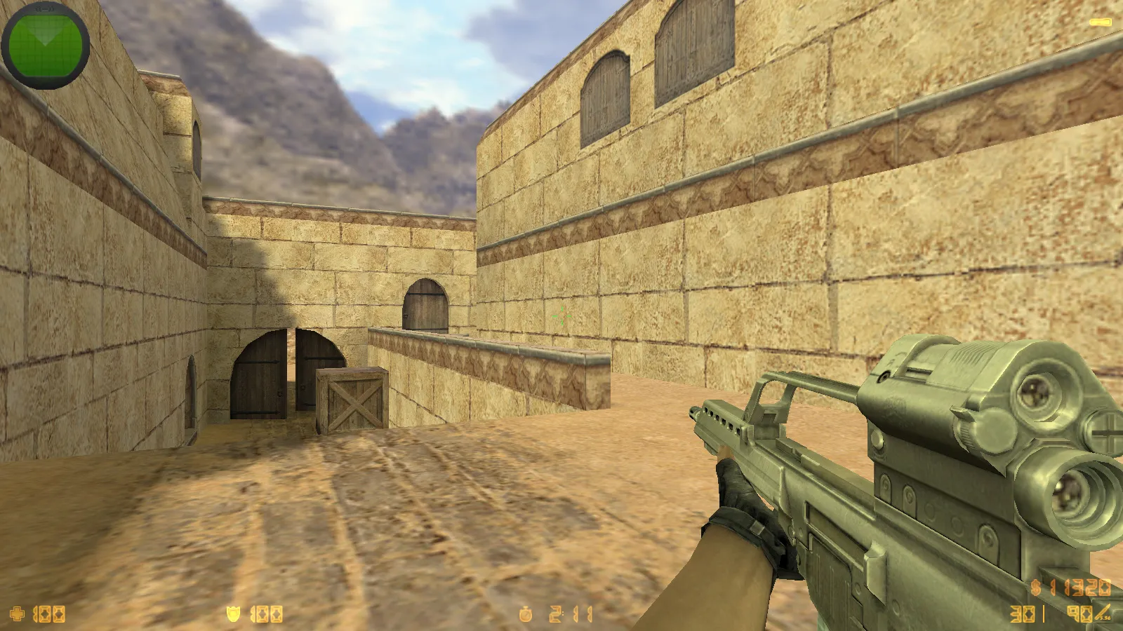 CS 1.6 Сталкер Тень Чернобыля: мод сборка с портированными моделями, черным меню, звуками и оптимизированным конфигом — скриншот 13