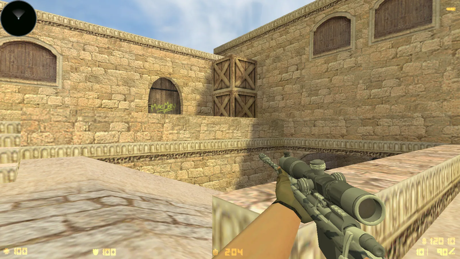 CS 1.6 Standoff 2: сборка с скинами SO2, анимацией осмотра F и красно-синими моделями игроков — скриншот 11