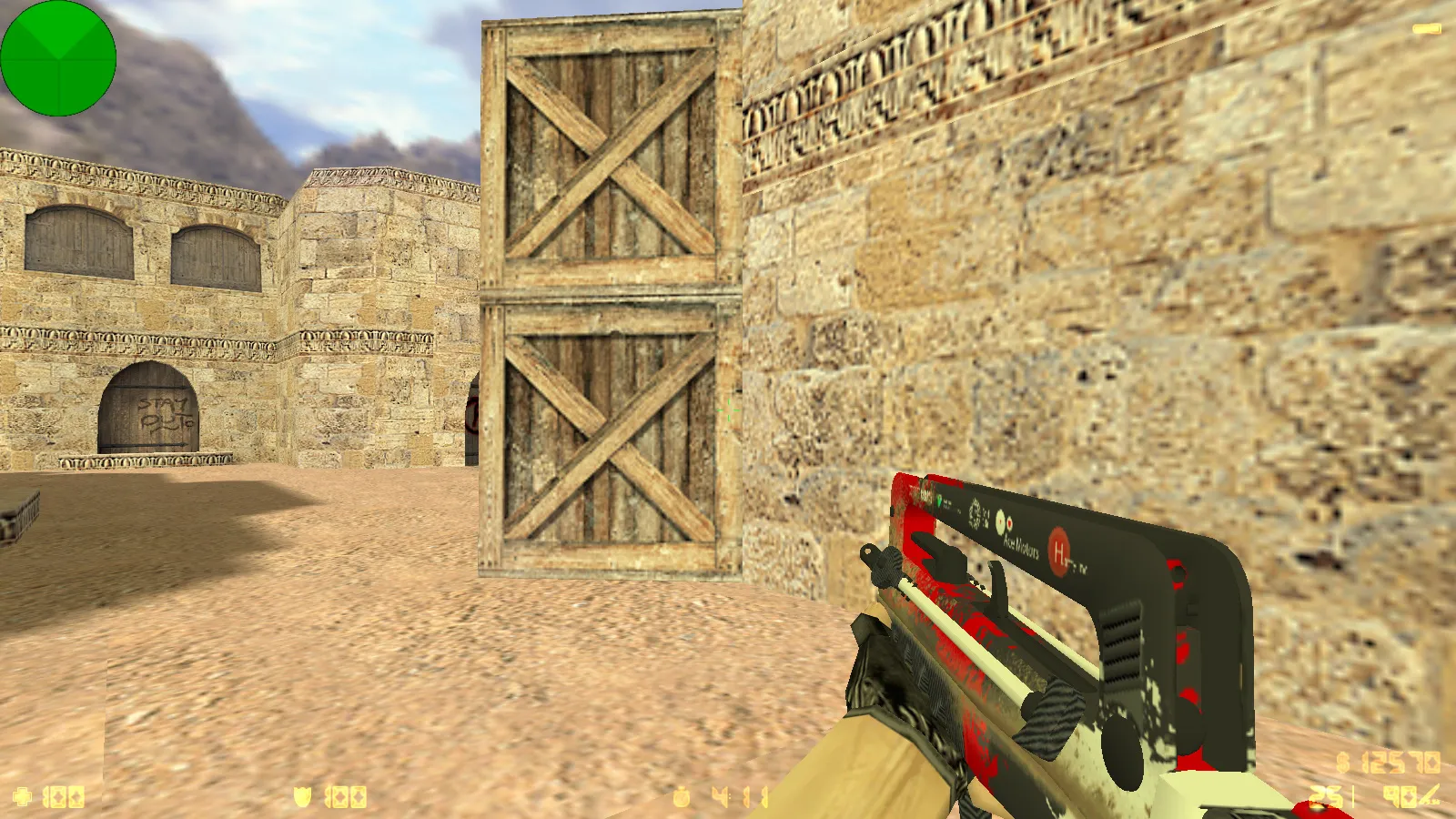 CS 1.6 от Stillix: сборка с 20 скинами, измененными моделями, Dust2, темным меню и оптимизированным конфигом — скриншот 10