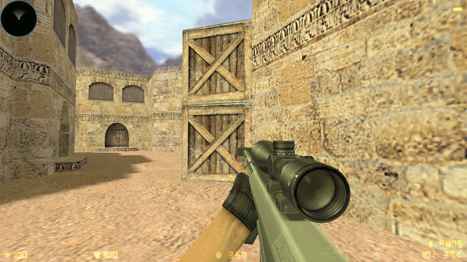 CS 1.6 Summer — сборка с HD моделями оружия, белым меню и оптимизированным config.cfg — скриншот 6