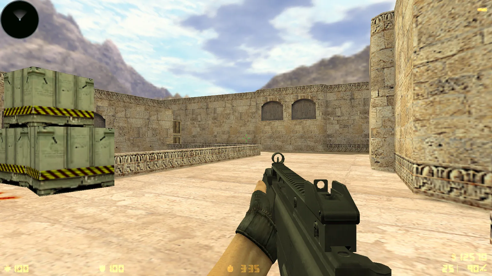 CS 1.6 Summer — сборка с HD моделями оружия, белым меню и оптимизированным config.cfg — скриншот 10