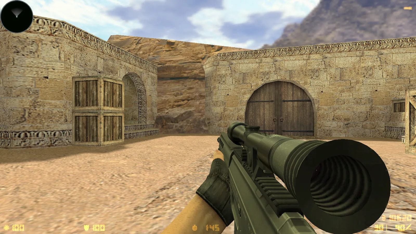 CS 1.6 Summer — сборка с HD моделями оружия, белым меню и оптимизированным config.cfg — скриншот 15