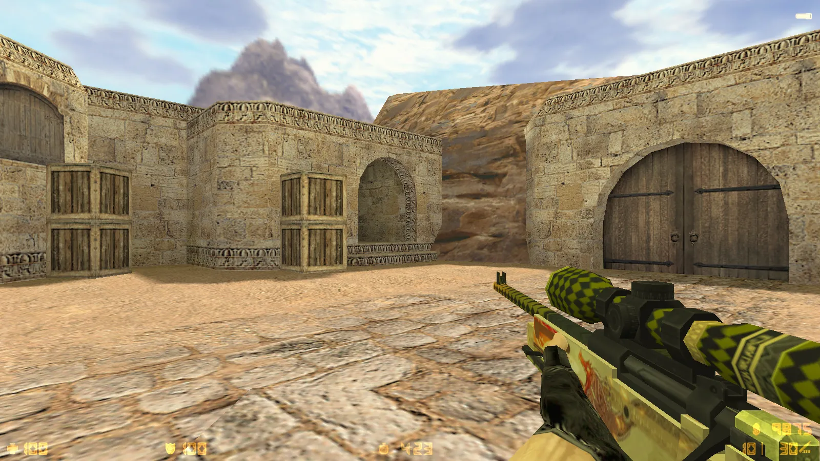 CS 1.6 от Sw1zzY: блогерская сборка с 7 правками, скины v_/p_/w_ и оптимизированным конфигом — скриншот 6