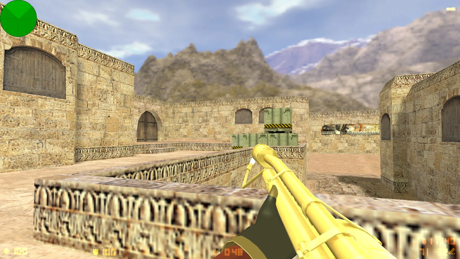 CS 1.6 TF2 сборка: оружие v_/p_/w_ модели, TF2 скины игроков, темная тема меню и фон, звуки и значок запуска — скриншот 31