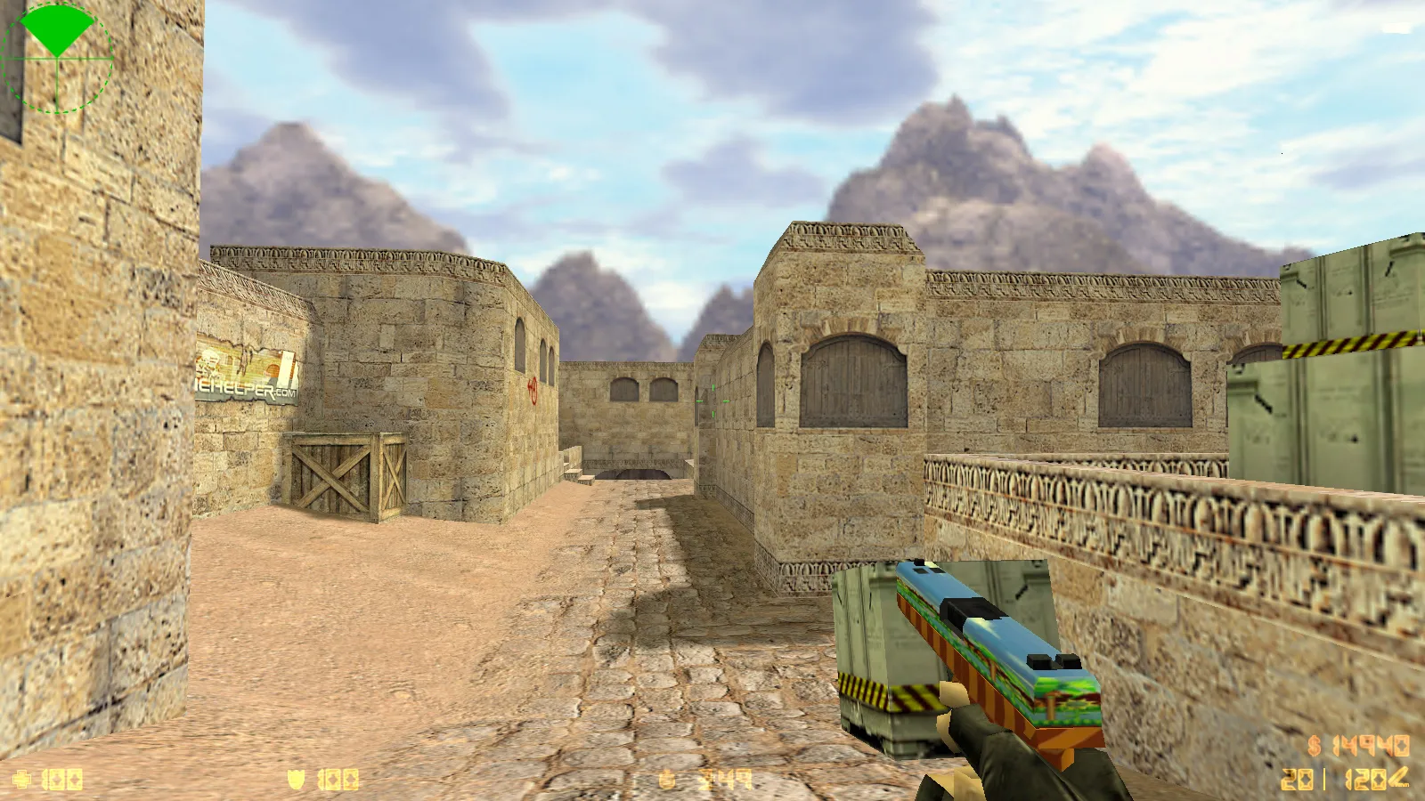CS 1.6 Tactical Assault: тематическая сборка с SONIC-скинами, темным меню, звуками и оптимизированным конфигом — скриншот 9