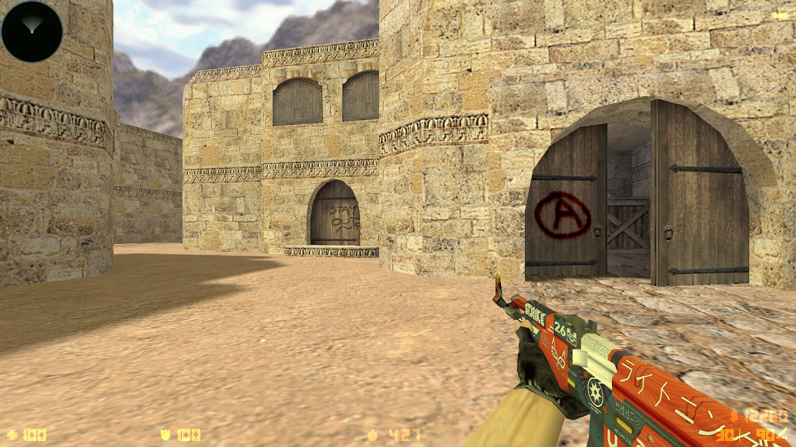 Скачать CS 1.6 от TIGI Aleksandr: блогерская сборка с Dust2, скинами, звуками и оптимизированным конфигом - Скриншот