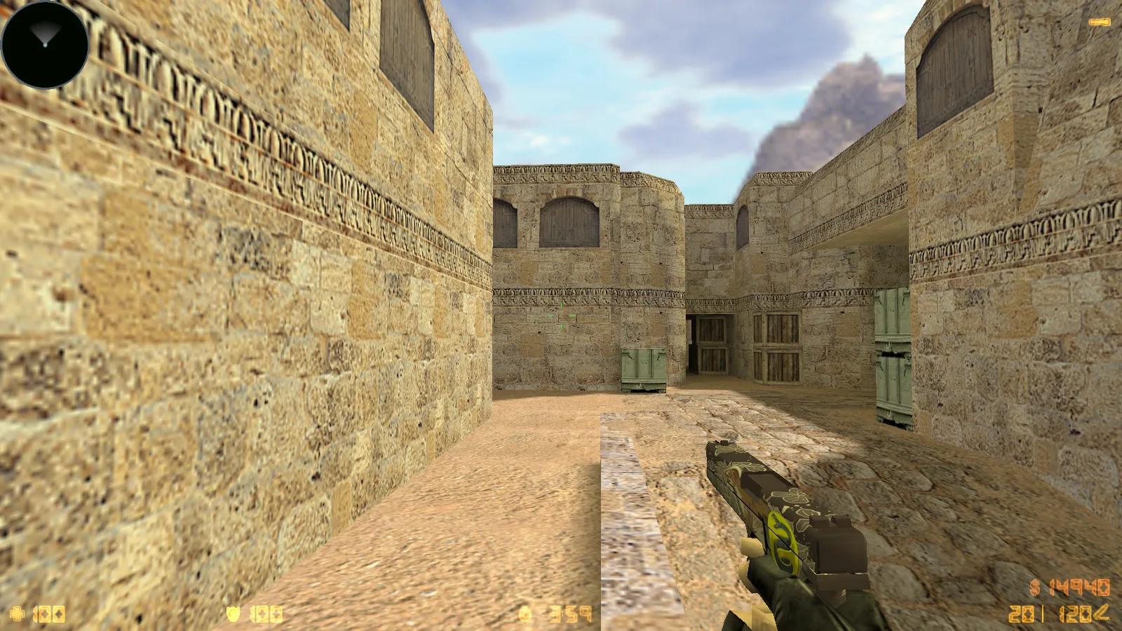 CS 1.6 от TIGI Aleksandr: блогерская сборка с Dust2, скинами, звуками и оптимизированным конфигом — скриншот 9