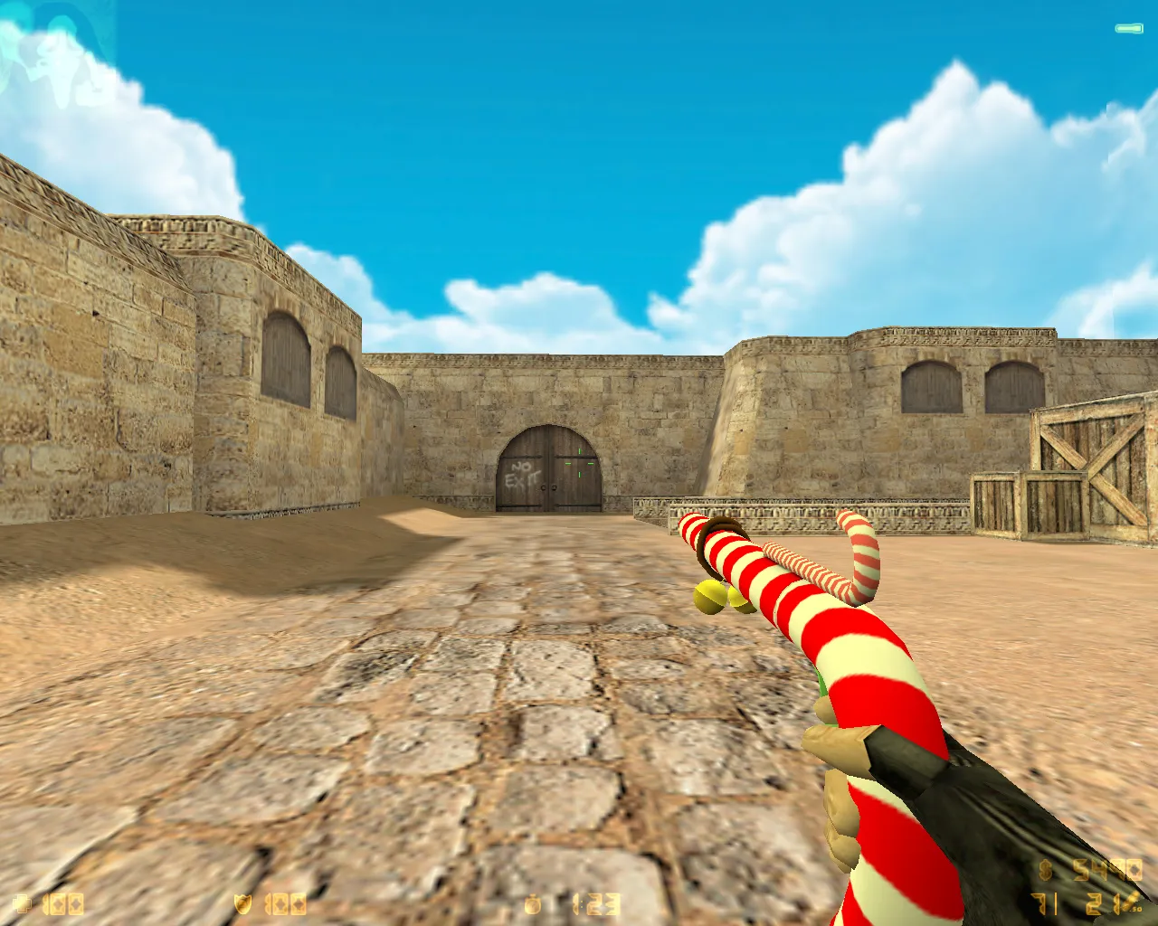 CS 1.6 «Треш» от Лео: сборка с 10 изменениями, оружейные паки, спецназ/террористы в масках, оптимизированный конфиг и звуки — скриншот 8