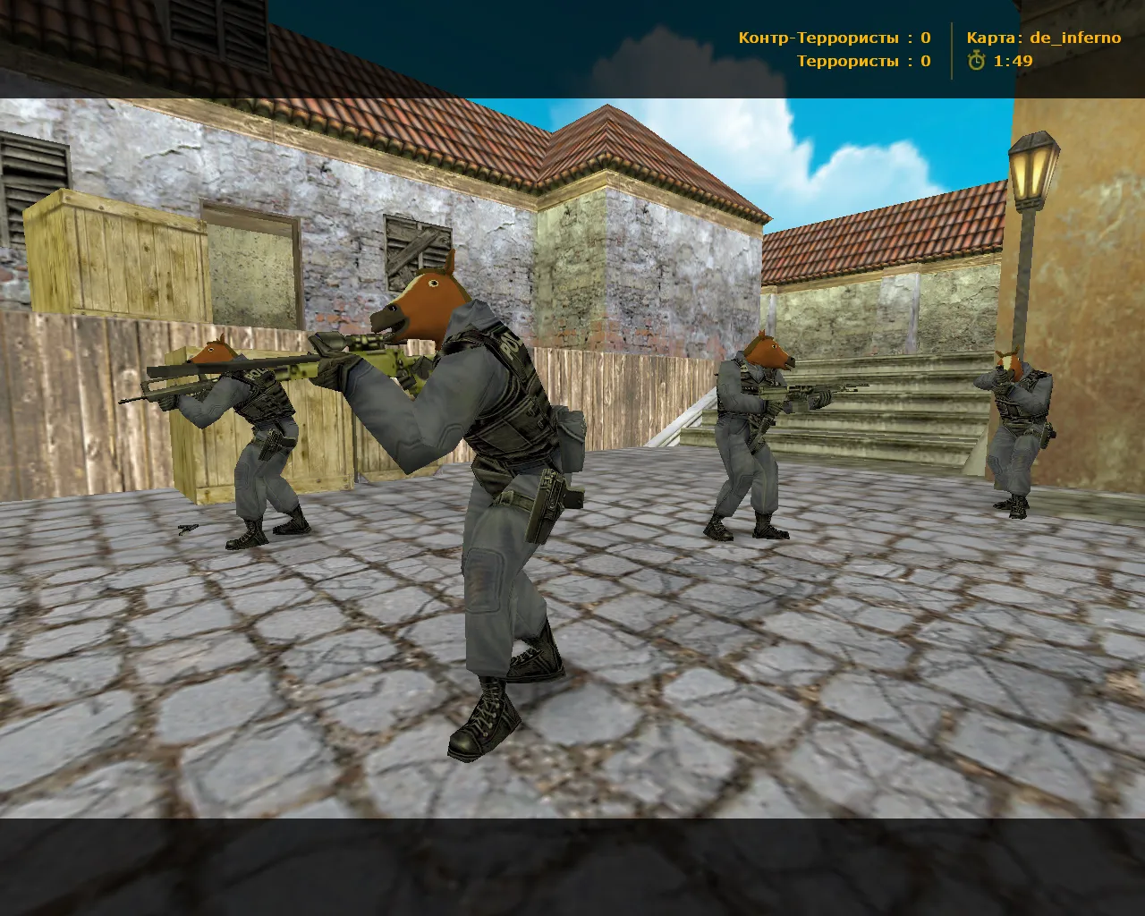 CS 1.6 «Треш» от Лео: сборка с 10 изменениями, оружейные паки, спецназ/террористы в масках, оптимизированный конфиг и звуки — скриншот 13