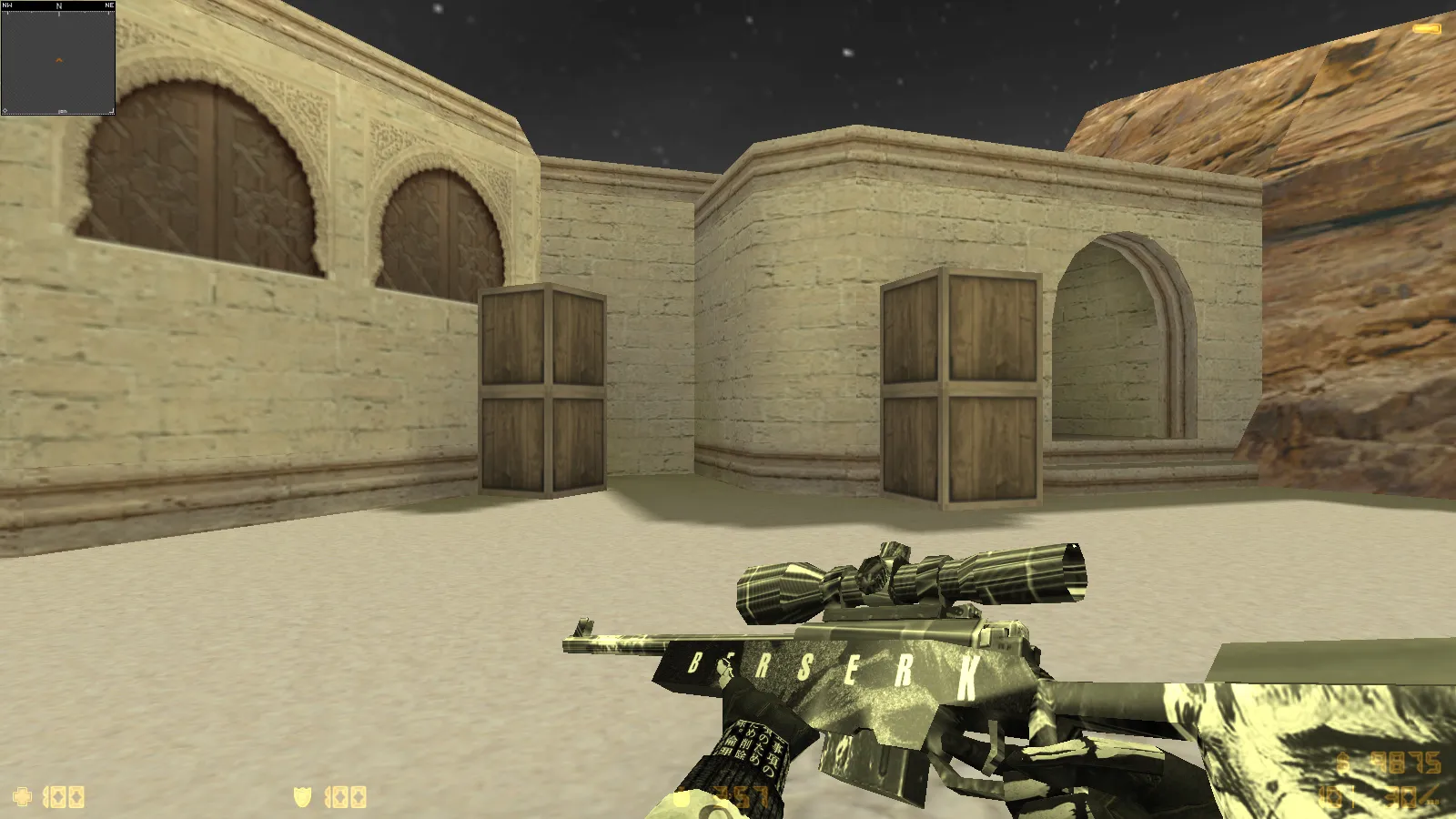 CS 1.6 Trash Gang — сборка с 11 обновлениями: скины, черно-белые руки, музыка меню, оптимизация конфига — скриншот 6