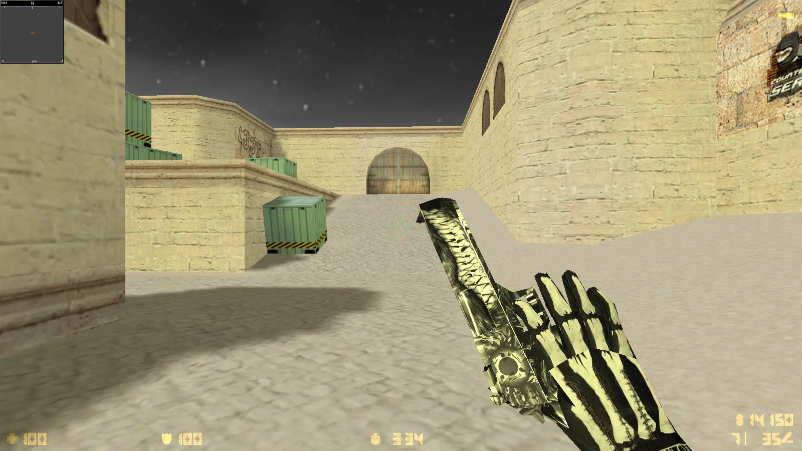 CS 1.6 Trash Gang — сборка с 11 обновлениями: скины, черно-белые руки, музыка меню, оптимизация конфига — скриншот 7