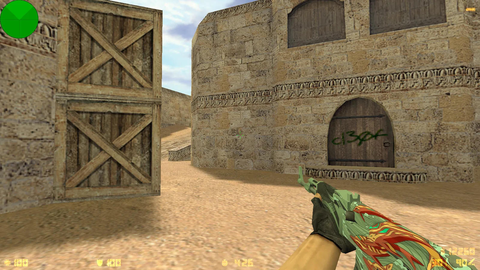 Скачать CS 1.6 от TW3RKSH0W: блогерская сборка с 9 скинами, Dust2, темой меню и оптимизированным конфигом - Скриншот