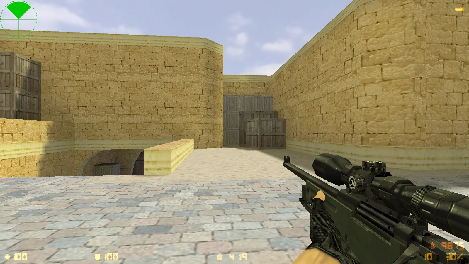 CS 1.6 Ultimate: сборка с HD-скинами, черным меню, звуками и оптимизированным конфигом — скриншот 6